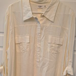 Long sleeve dress button down